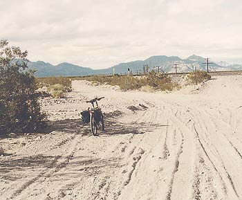 Sandy Conditions on Nipton-Desert Road